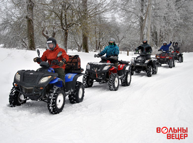 Зимнее квадросафари
