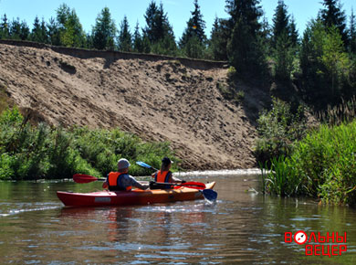 Обрывы на Ислочи