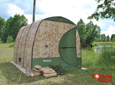 Походная баня на Ислочи