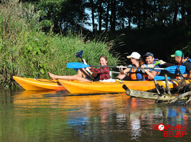 Сплав по Ислочи